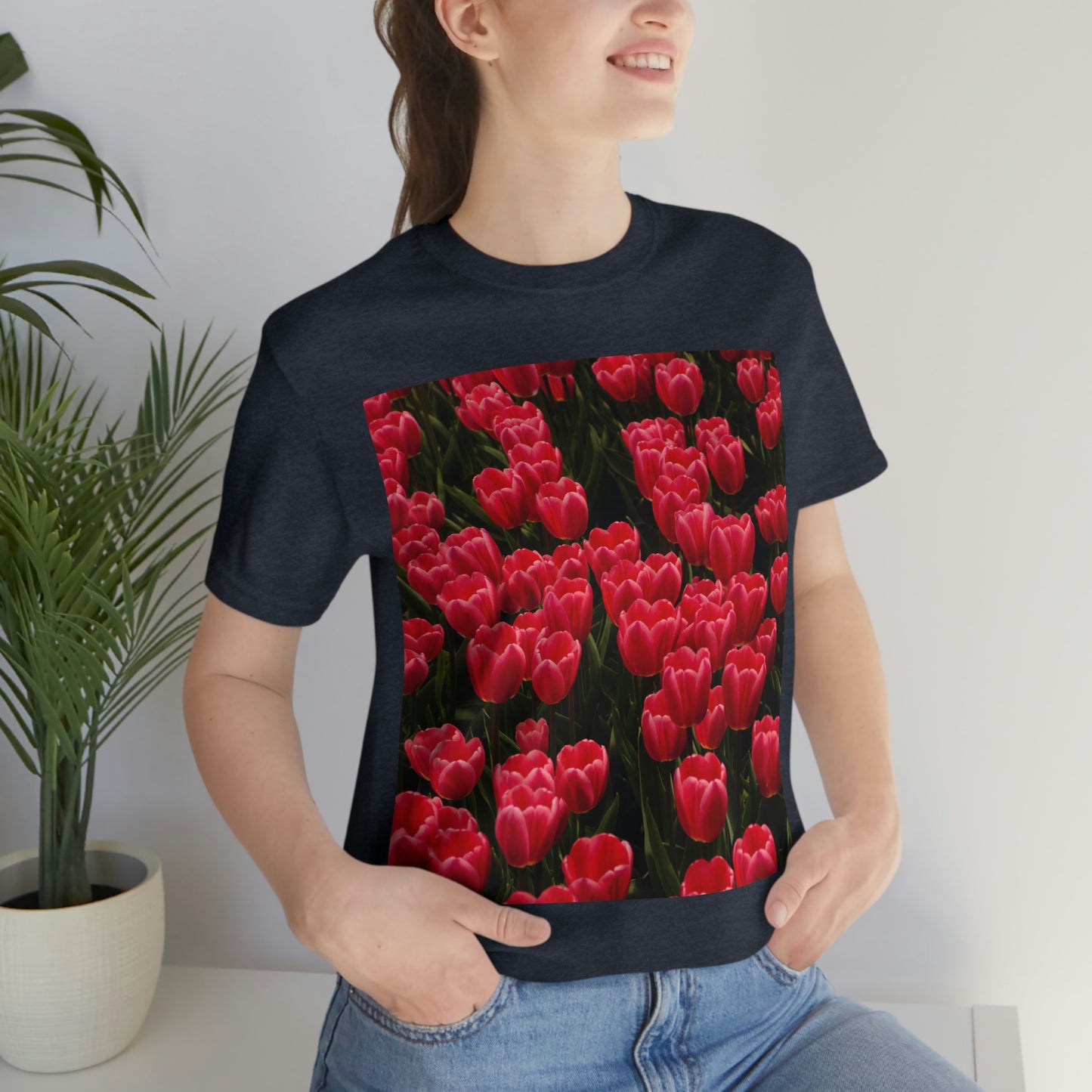 Flowers 24 Unisex Jersey Short Sleeve Tee