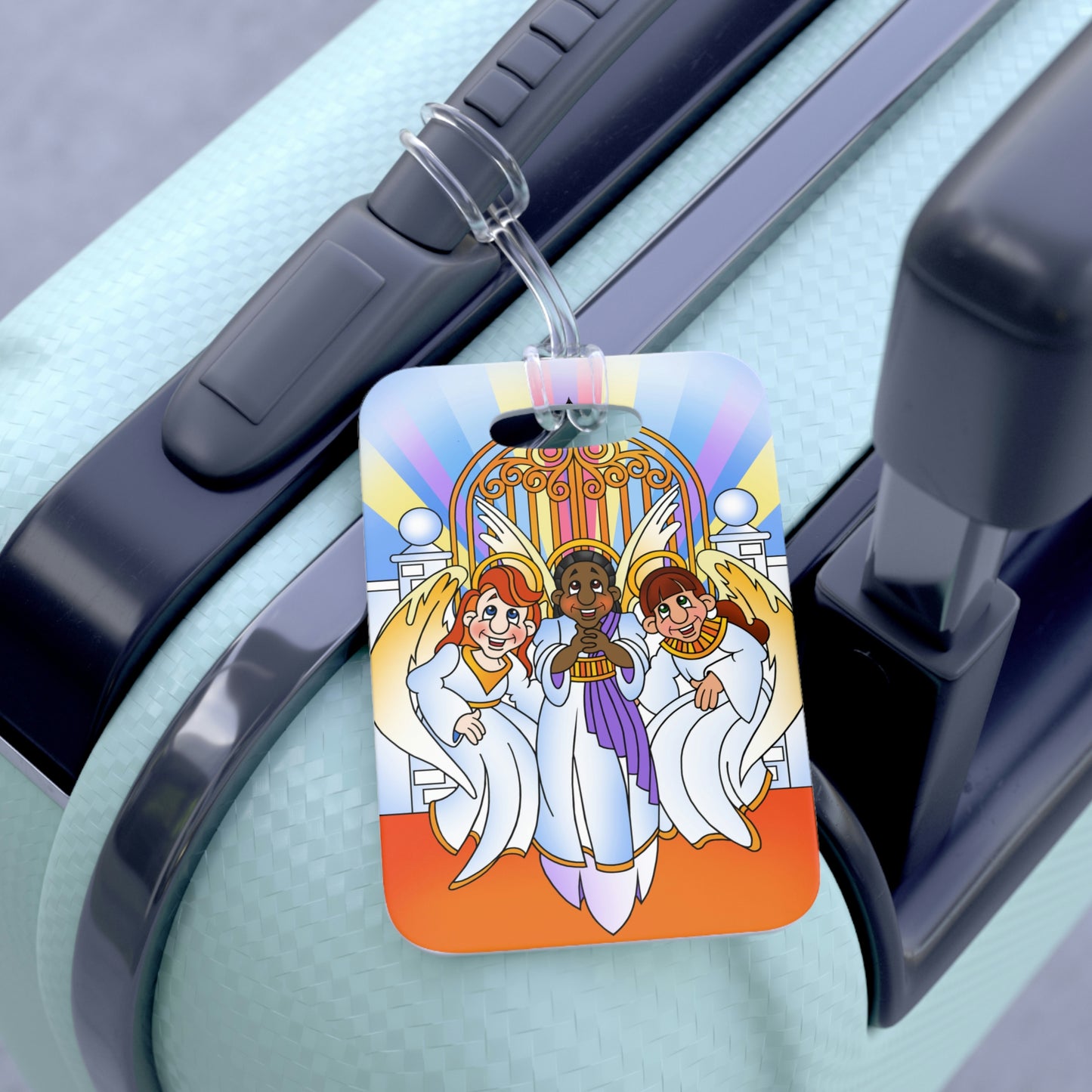 Shirley, Goodness, and Mercy Bag Tag
