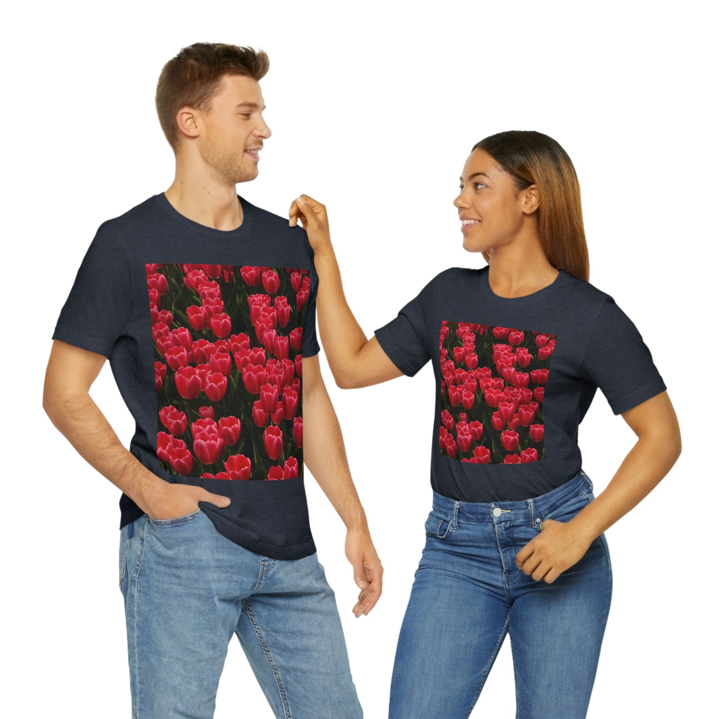 Flowers 24 Unisex Jersey Short Sleeve Tee