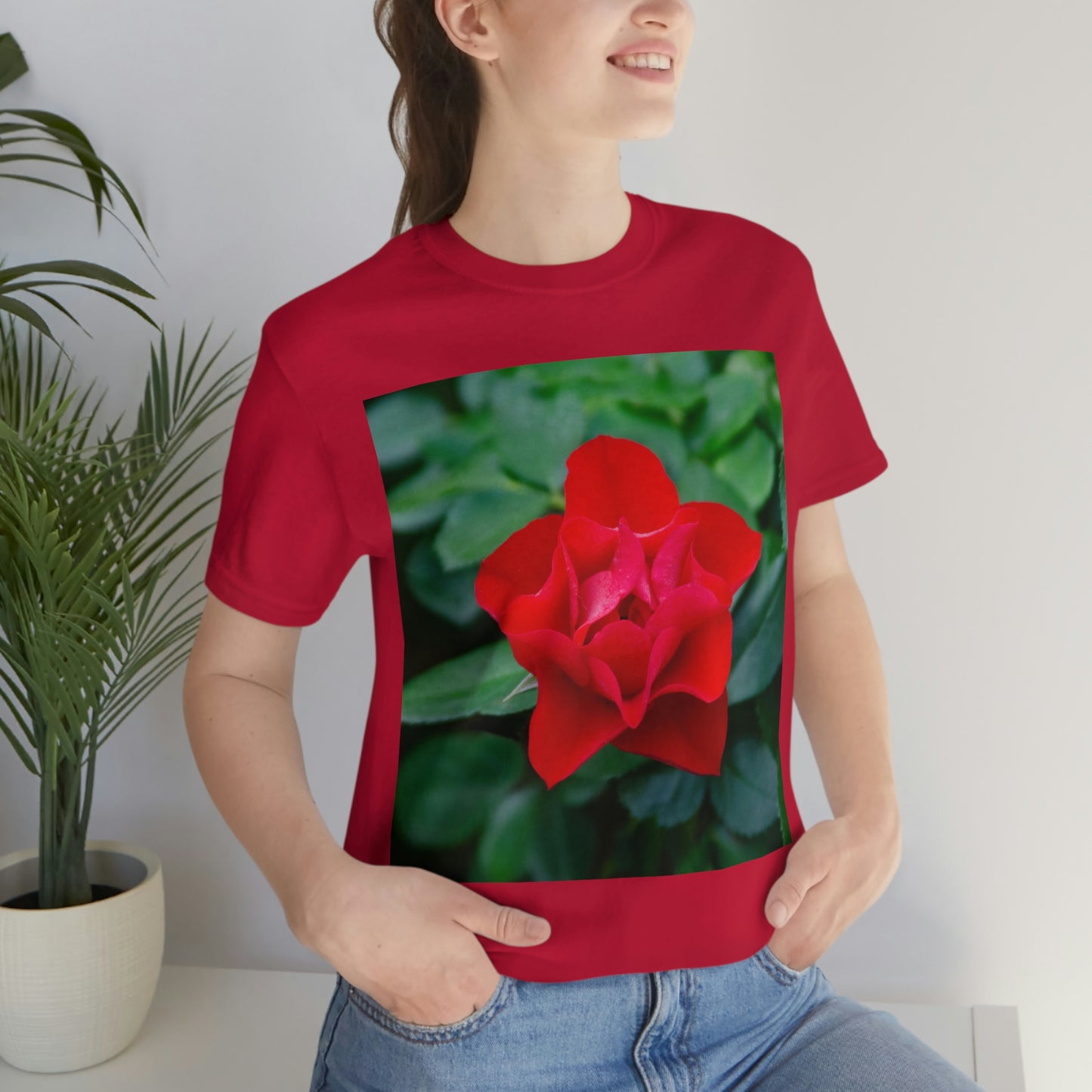 Flowers 07 Unisex Jersey Short Sleeve Tee