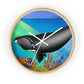 Gray Whale Wall Clock
