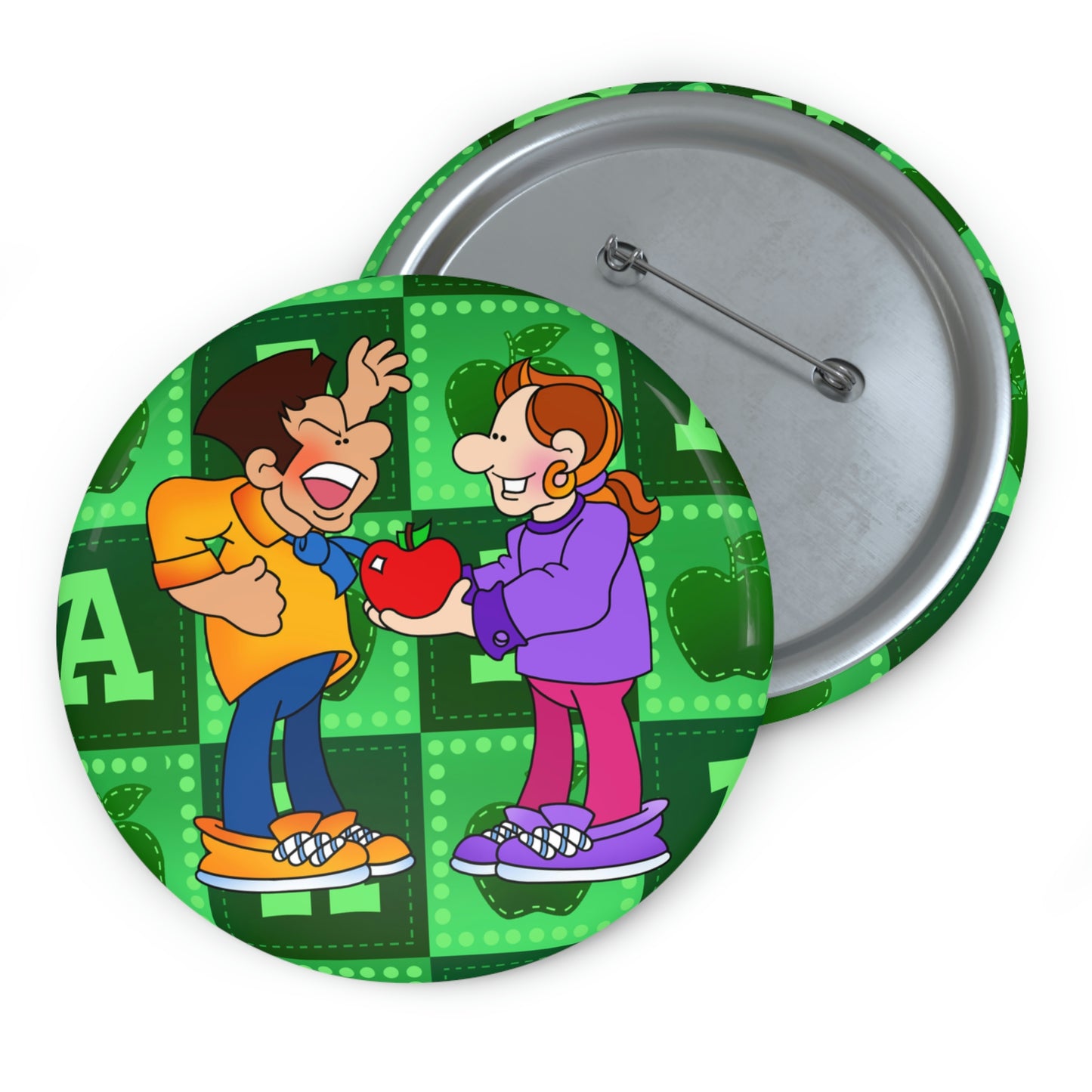 The Bible as Simple as ABC A Custom Pin Buttons