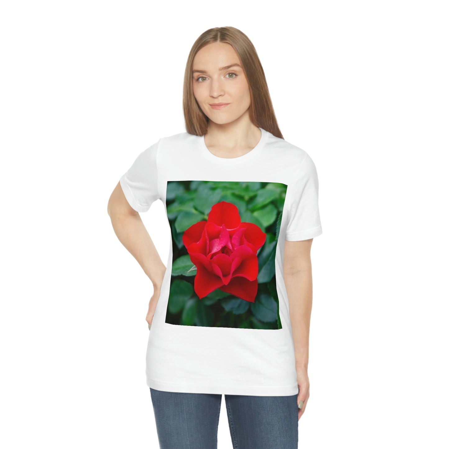 Flowers 07 Unisex Jersey Short Sleeve Tee
