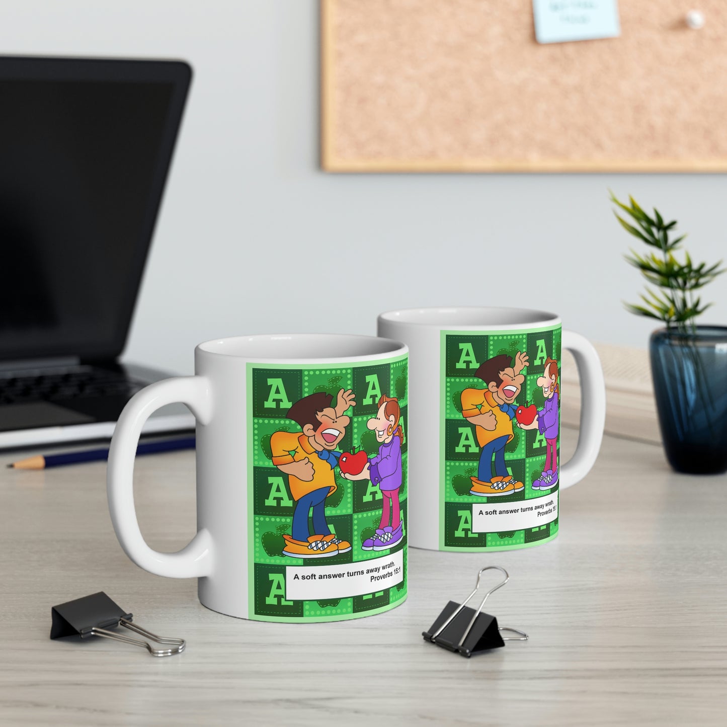 The Bible as Simple as ABC A Ceramic Mug 11oz