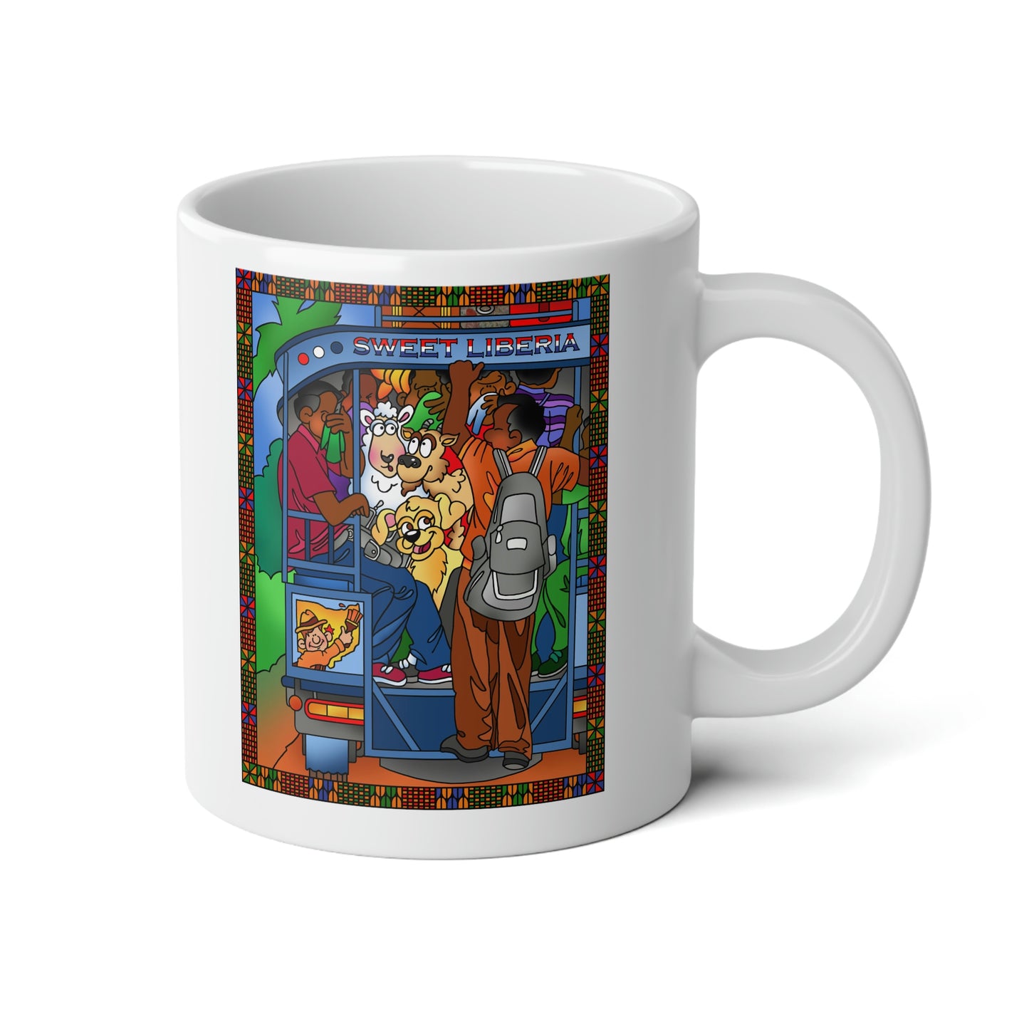 Once Upon West Africa! Jumbo Mug, 20oz