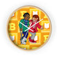 The Bible as Simple as ABC B Wall Clock
