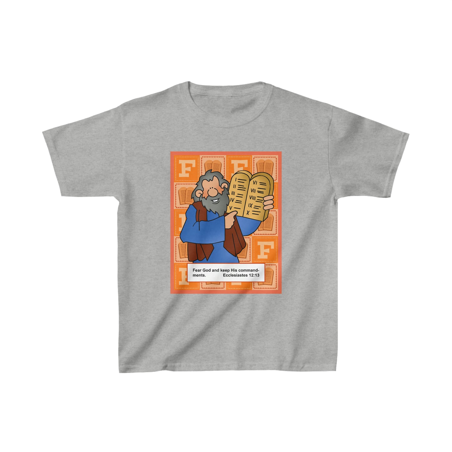 The Bible as Simple as ABC F Kids Heavy Cotton™ Tee