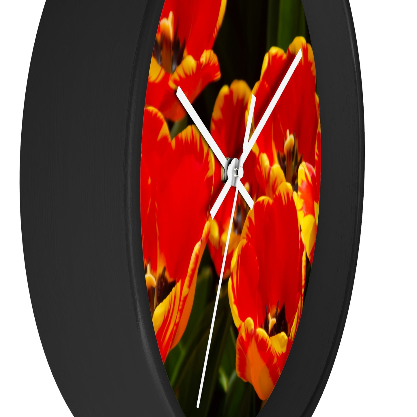 Flowers 19 Wall Clock