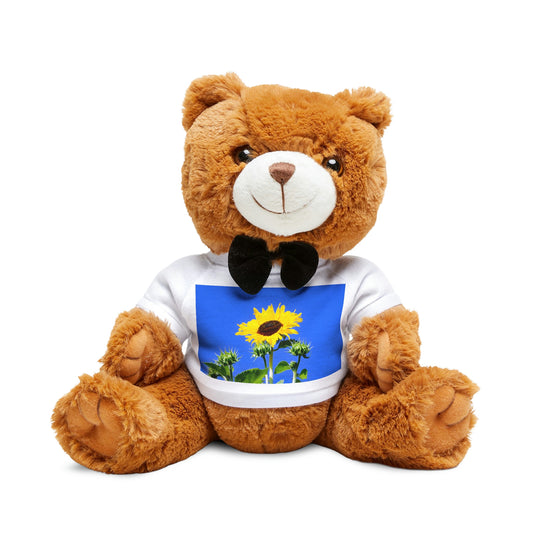 Flowers 02 Teddy Bear with T-Shirt