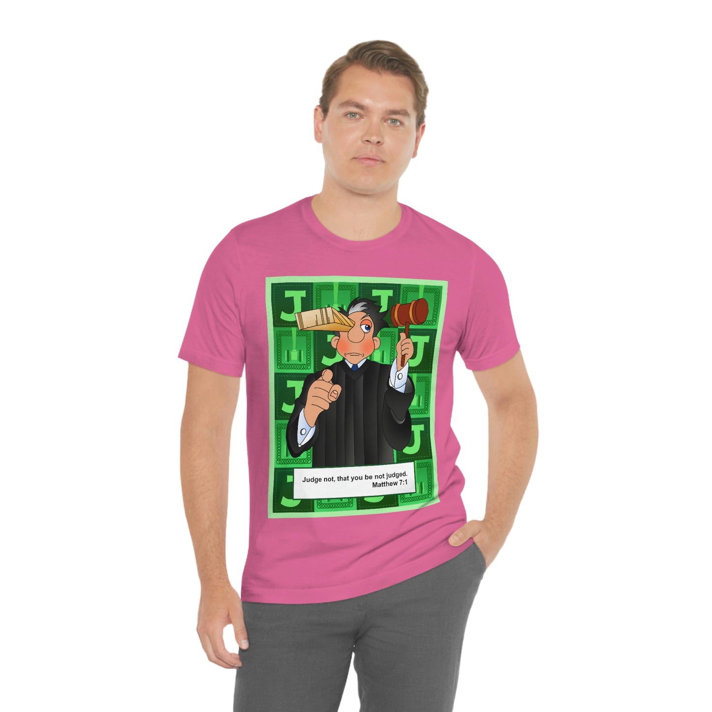 The Bible as Simple as ABC J Unisex Jersey Short Sleeve Tee