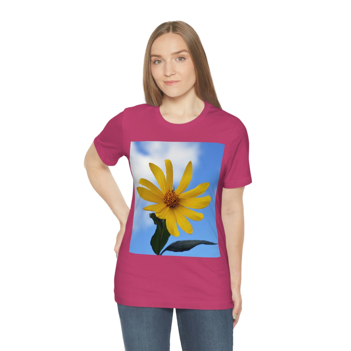 Flowers 32 Unisex Jersey Short Sleeve Tee