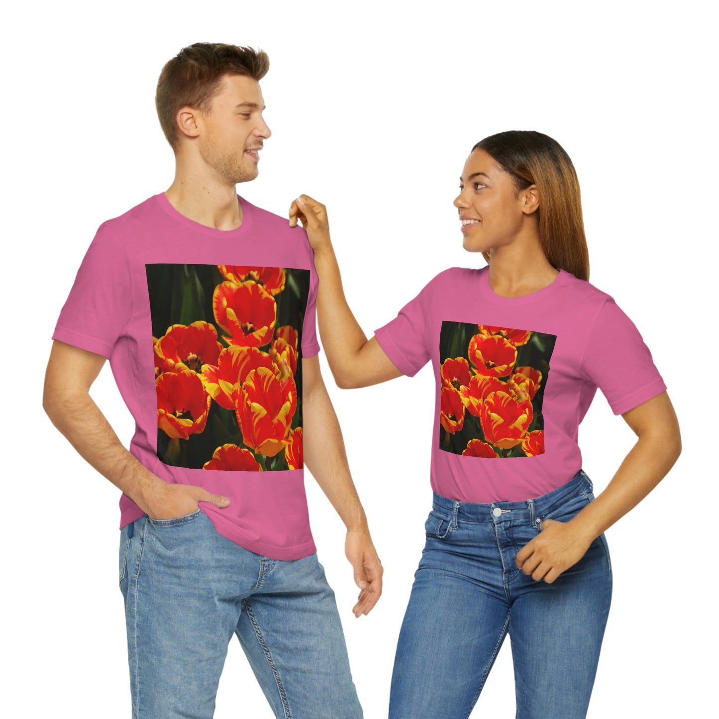 Flowers 19 Unisex Jersey Short Sleeve Tee