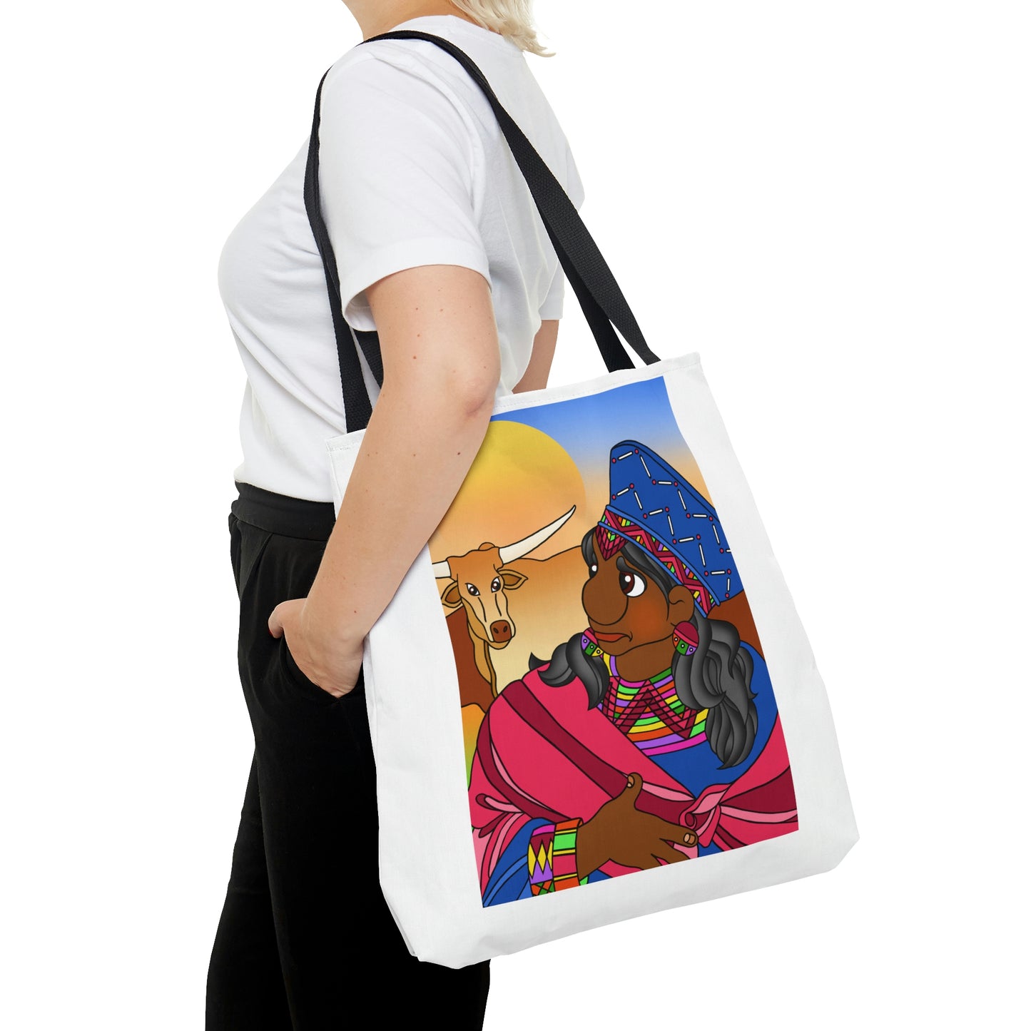 Once Upon Southern Africa AOP Tote Bag