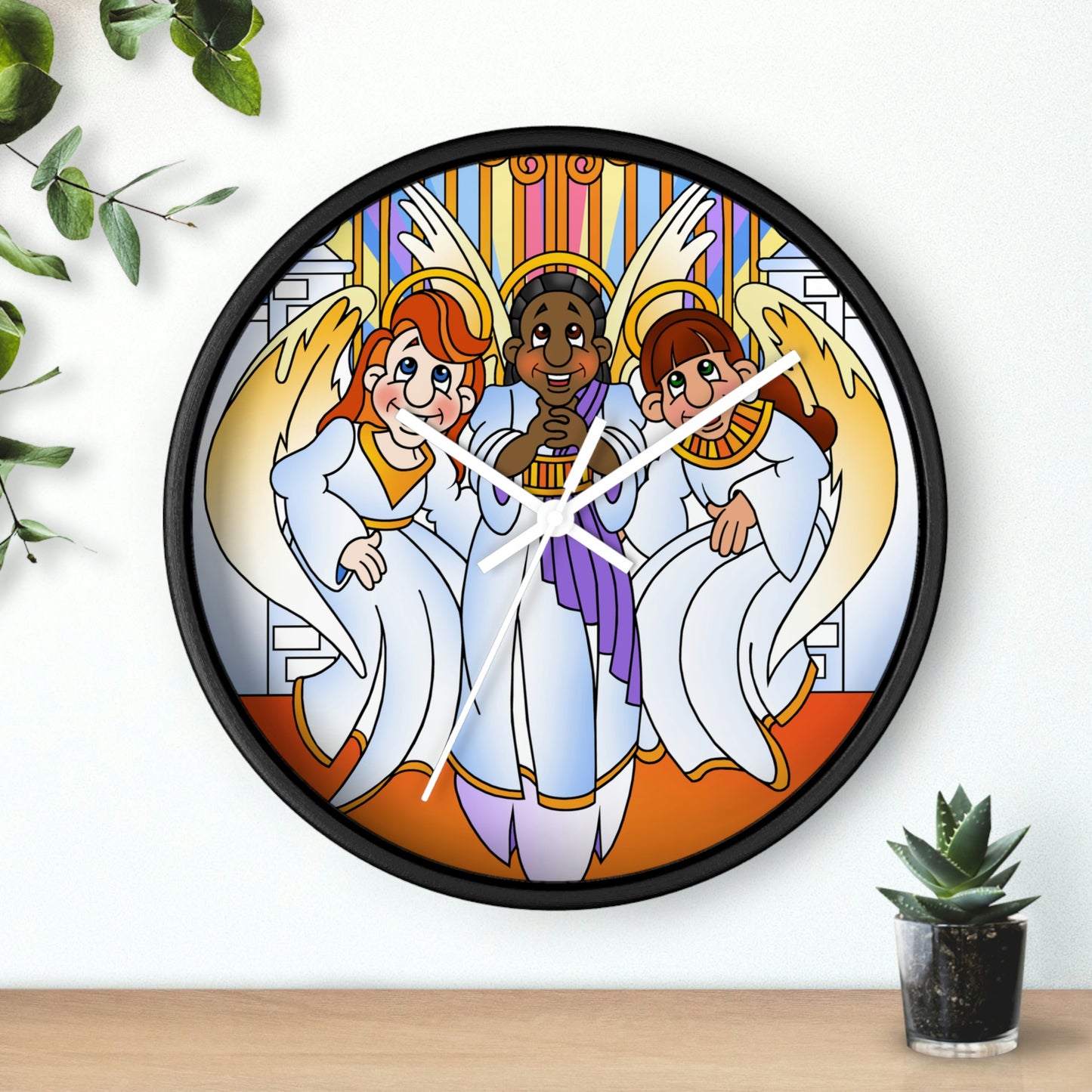 Shirley, Goodness, and Mercy Wall clock