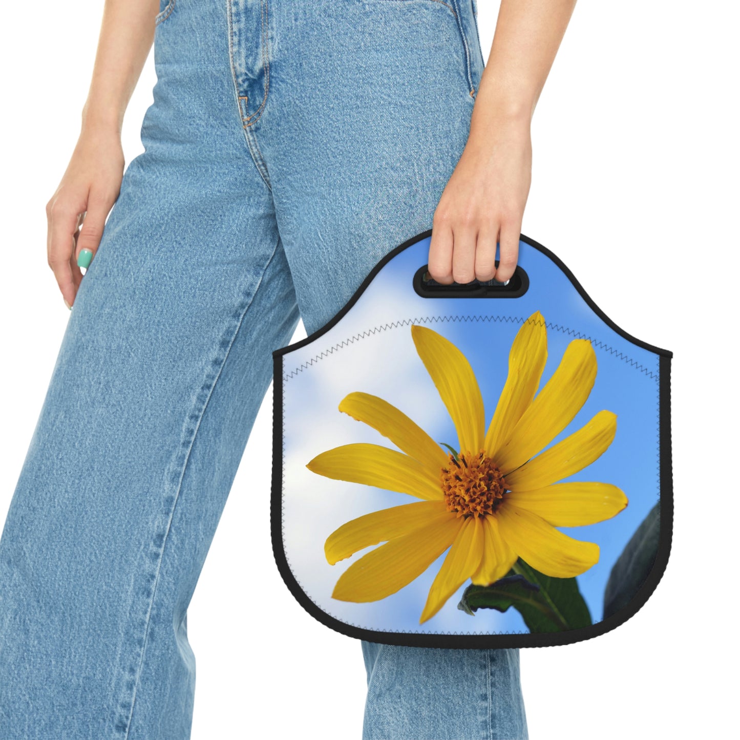 Flowers 32 Neoprene Lunch Bag