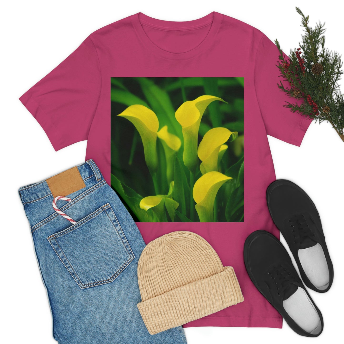 Flowers 33 Unisex Jersey Short Sleeve Tee