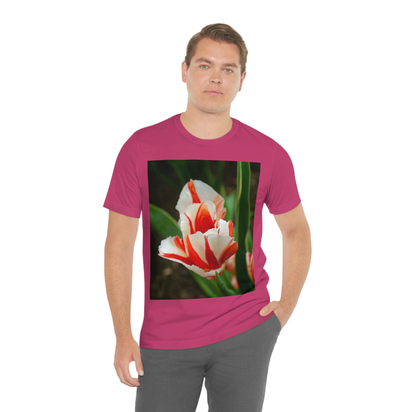 Flowers 06 Unisex Jersey Short Sleeve Tee