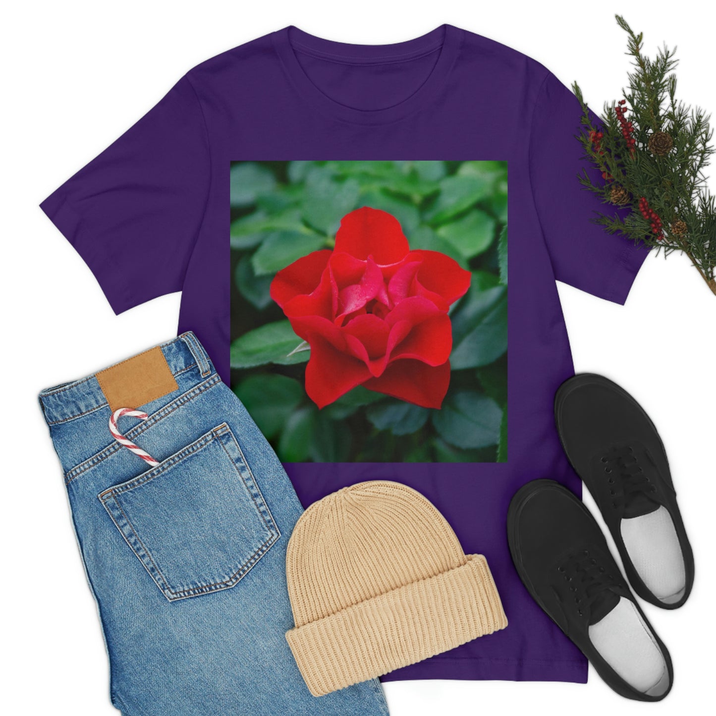 Flowers 07 Unisex Jersey Short Sleeve Tee