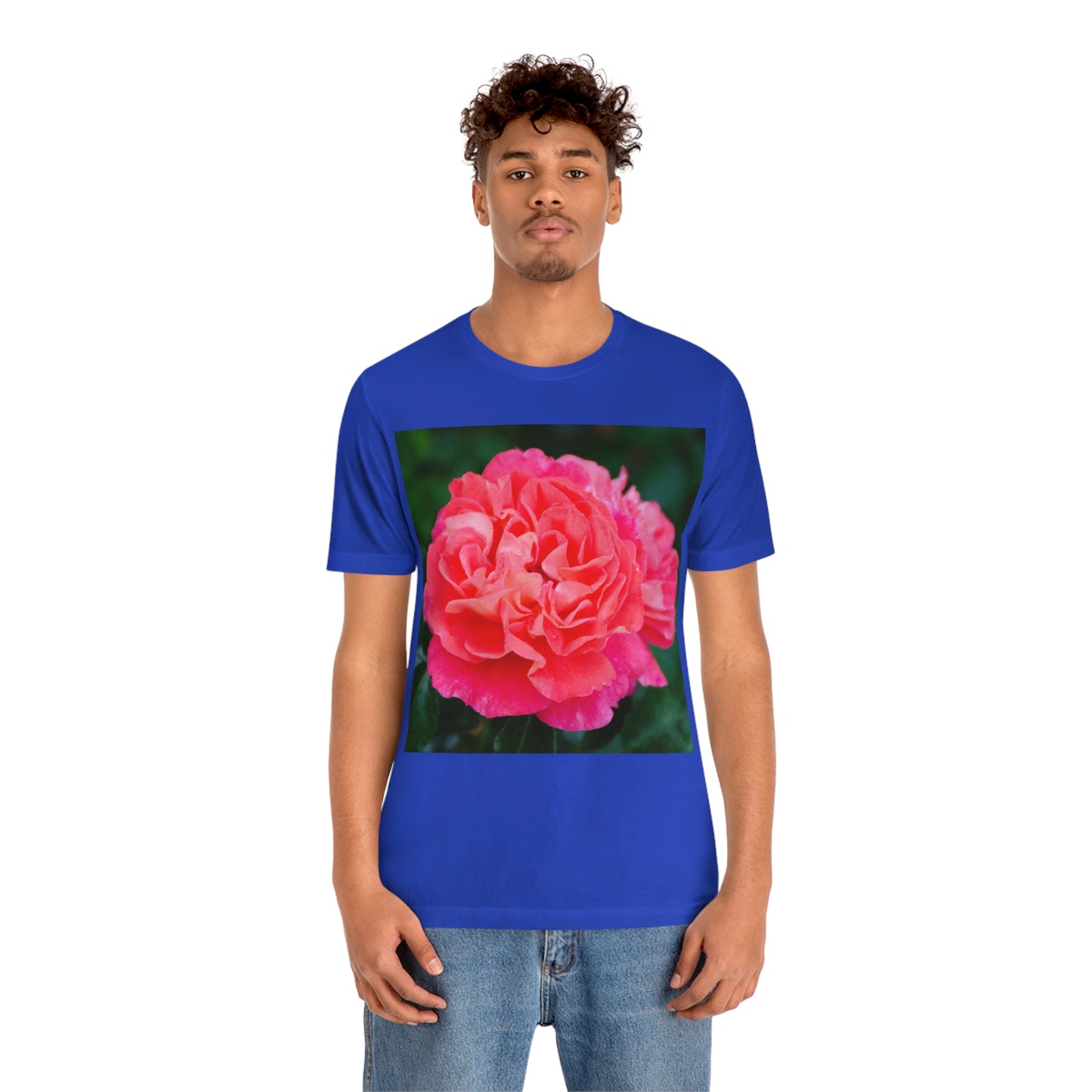 Flowers 08 Unisex Jersey Short Sleeve Tee