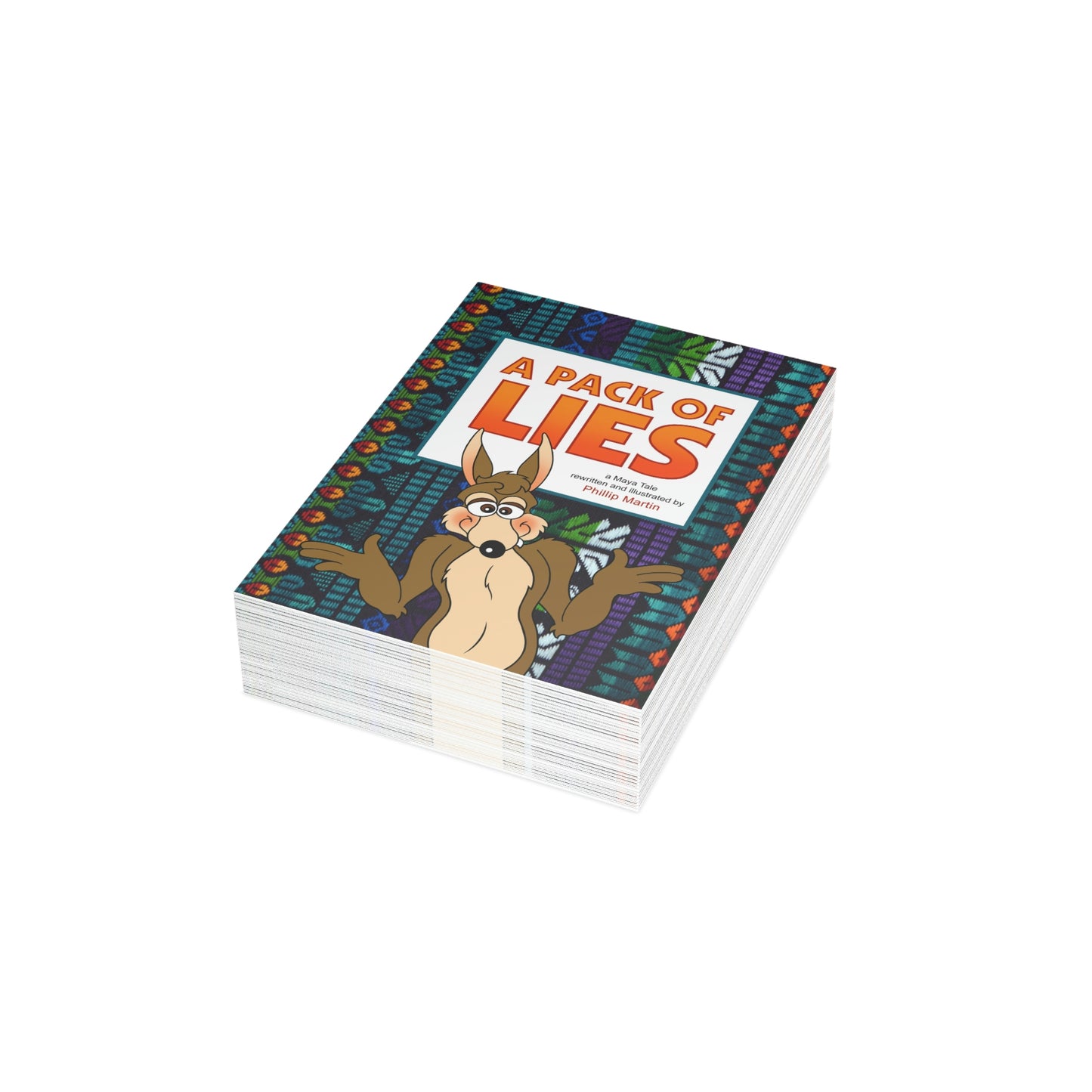 A Pack of Lies Greeting Cards (1, 10, 30, and 50pcs)