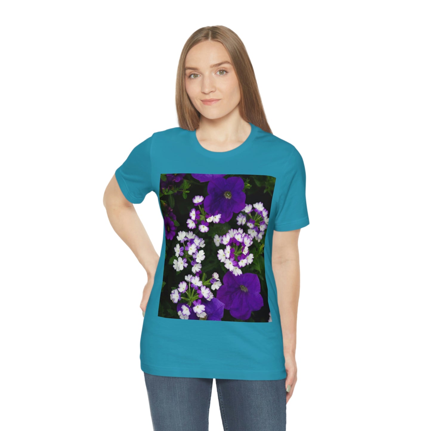 Flowers 04 Unisex Jersey Short Sleeve Tee