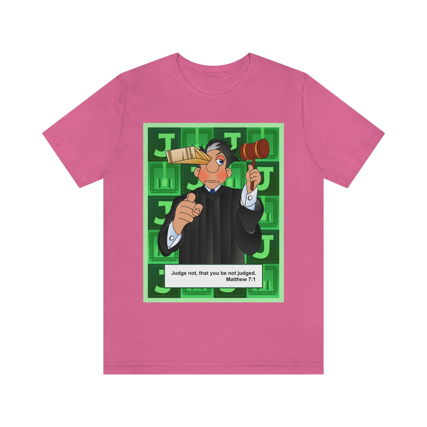 The Bible as Simple as ABC J Unisex Jersey Short Sleeve Tee