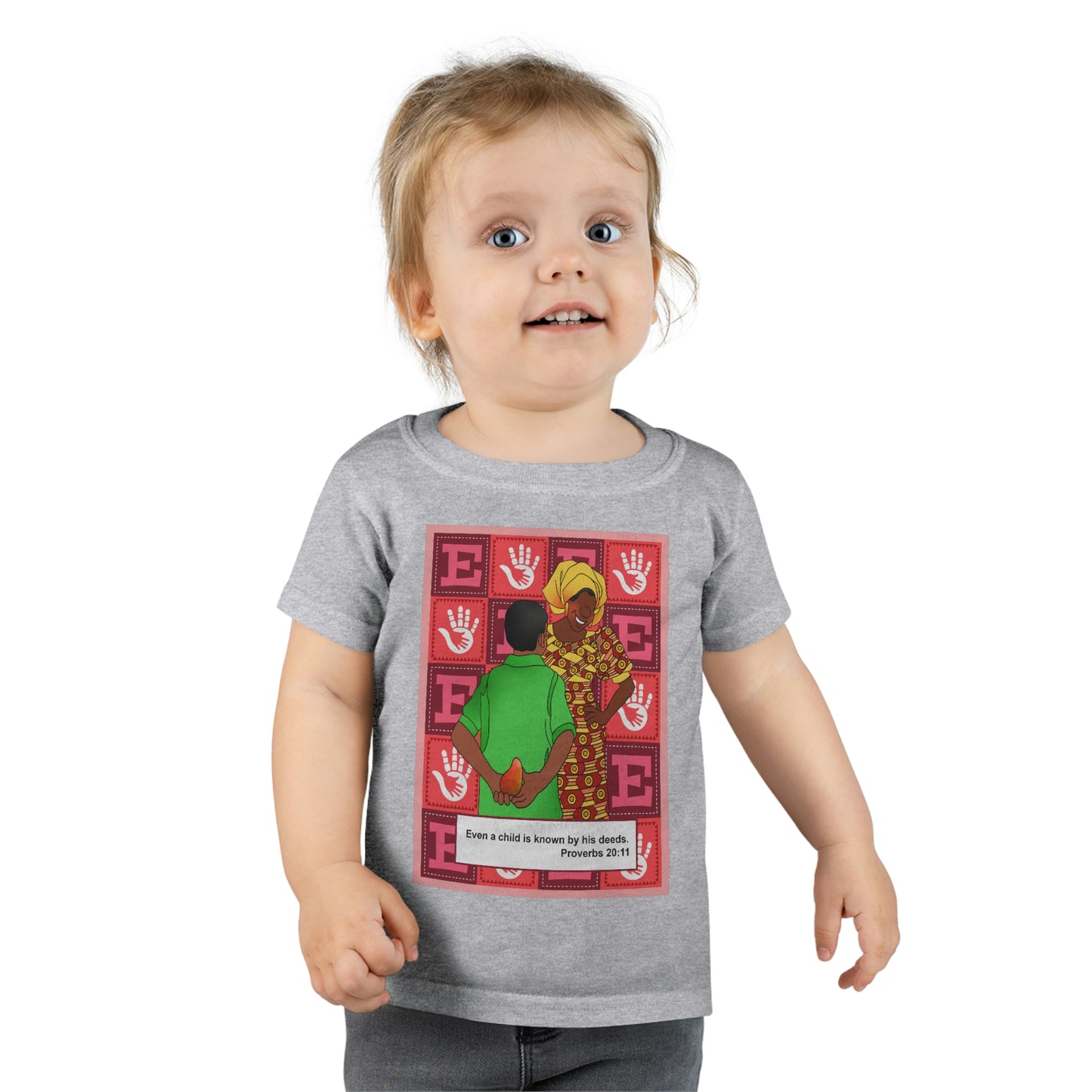 The Bible as Simple as ABC E Toddler T-shirt