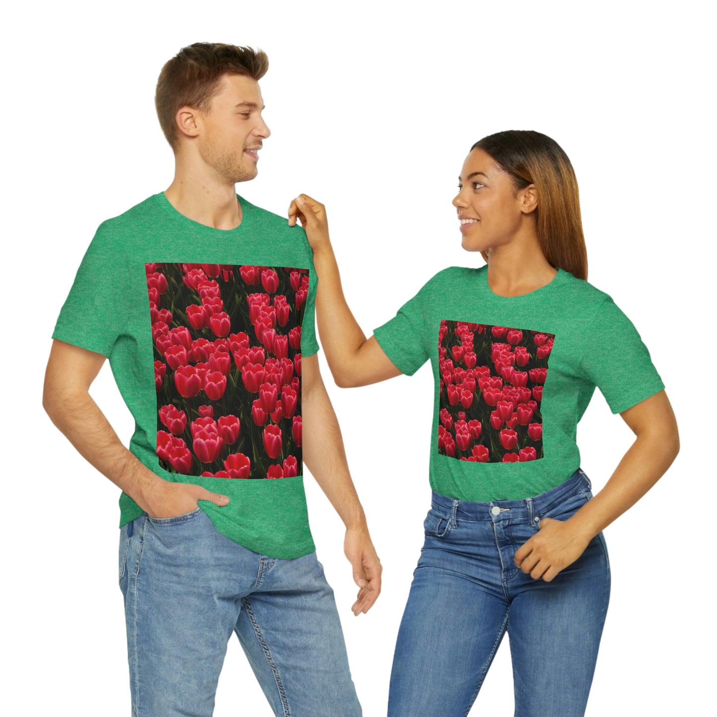 Flowers 24 Unisex Jersey Short Sleeve Tee