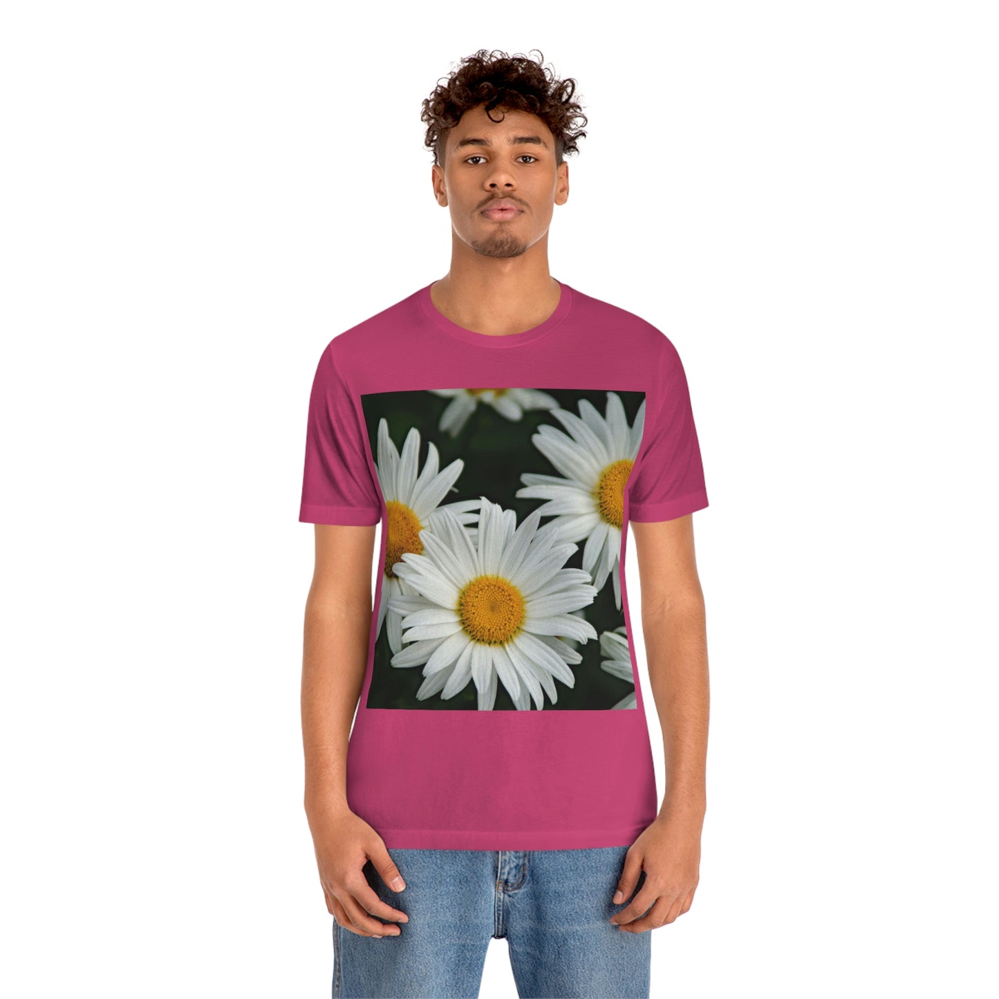 Flowers 01 Unisex Jersey Short Sleeve Tee