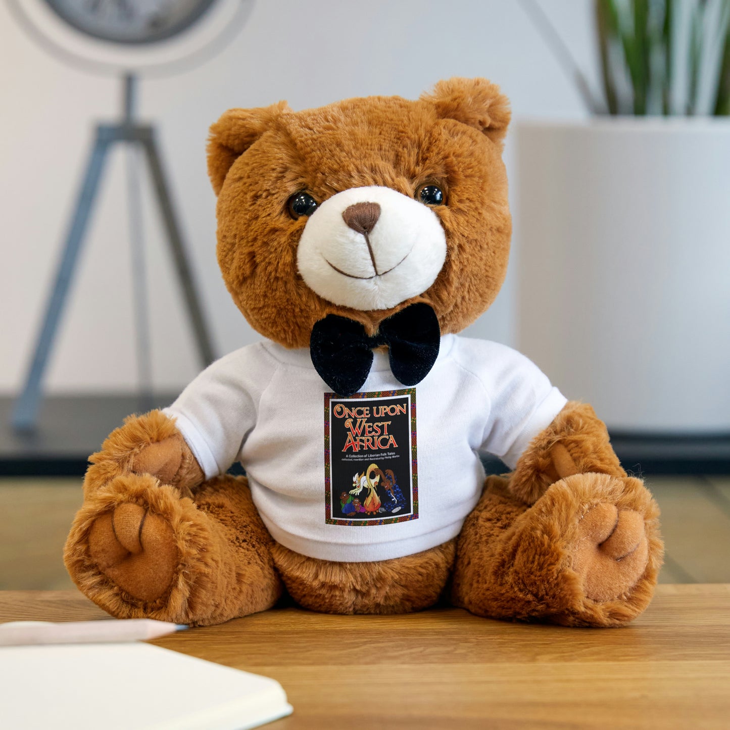 Once Upon West Africa Teddy Bear with T-Shirt