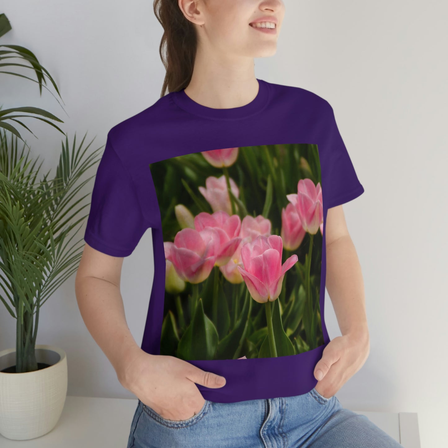 Flowers 17 Unisex Jersey Short Sleeve Tee
