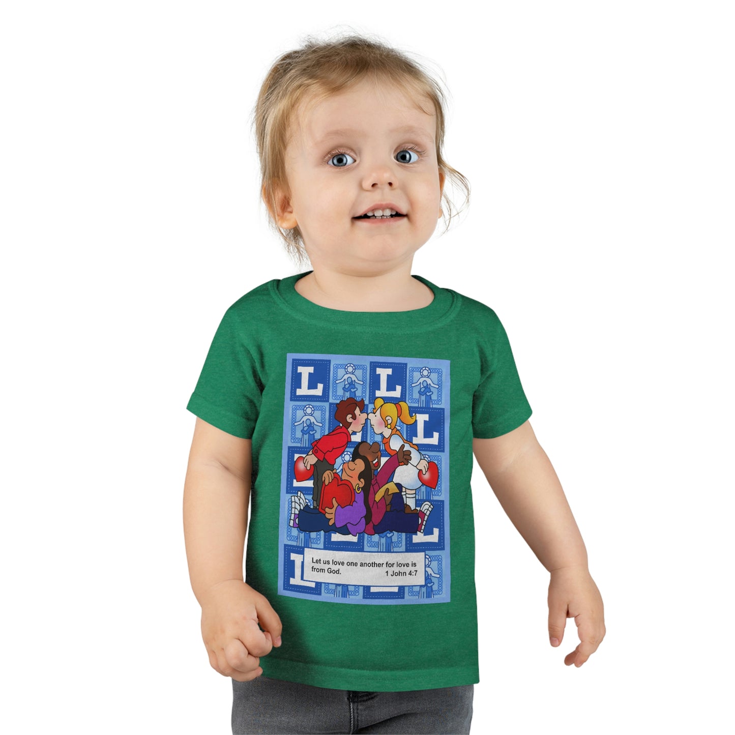 The Bible as Simple as ABC L Toddler T-shirt