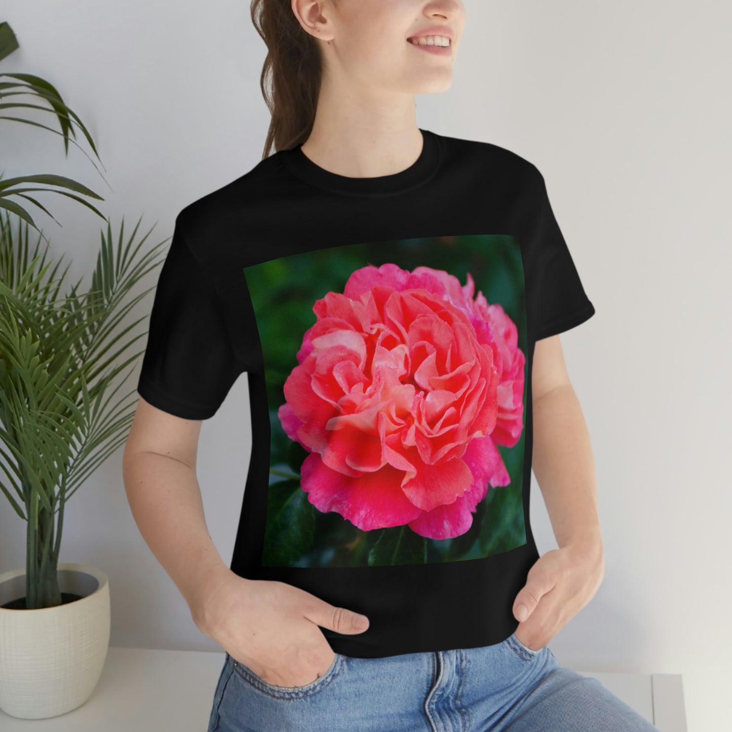 Flowers 08 Unisex Jersey Short Sleeve Tee