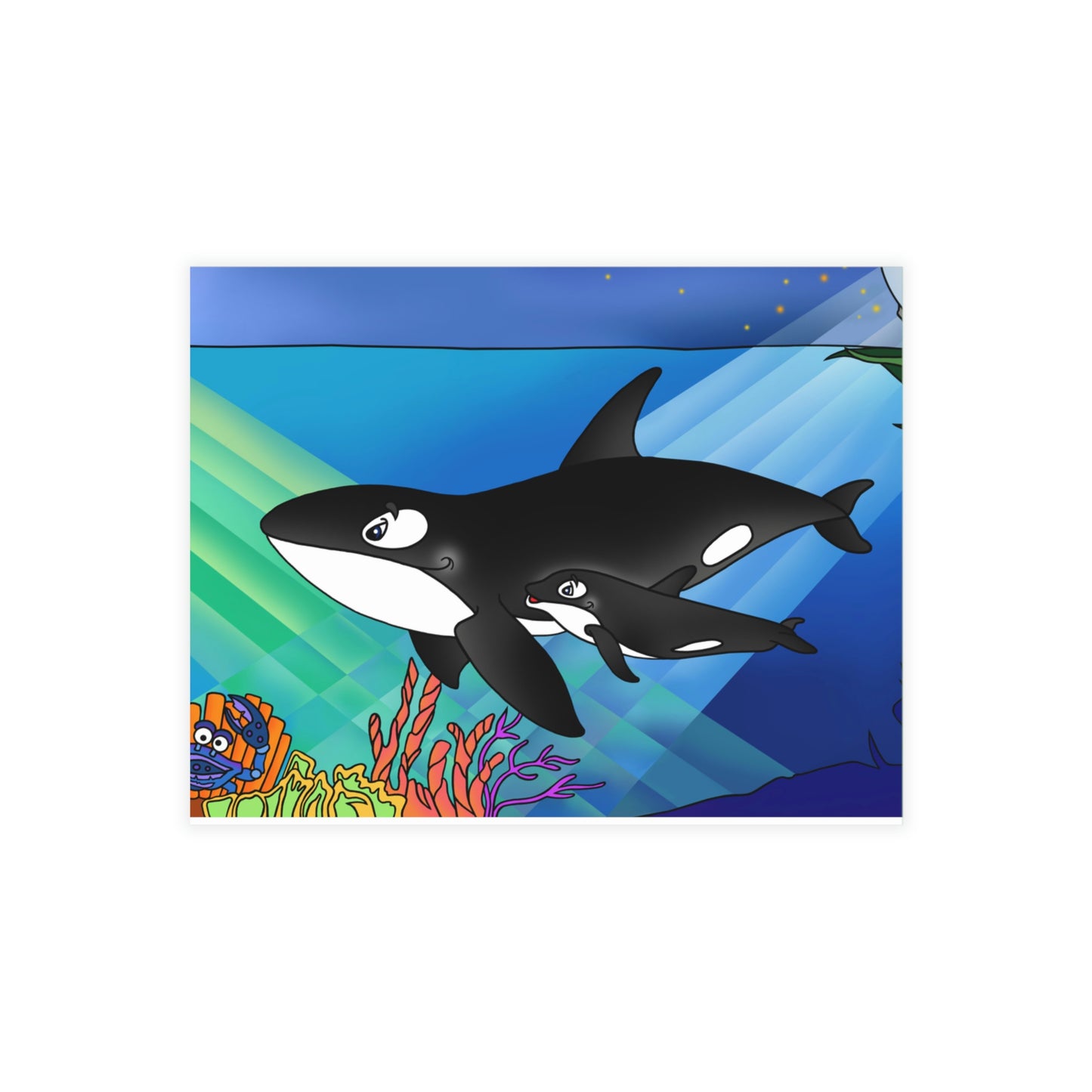 Orcas Greeting Card Bundles (envelopes not included)