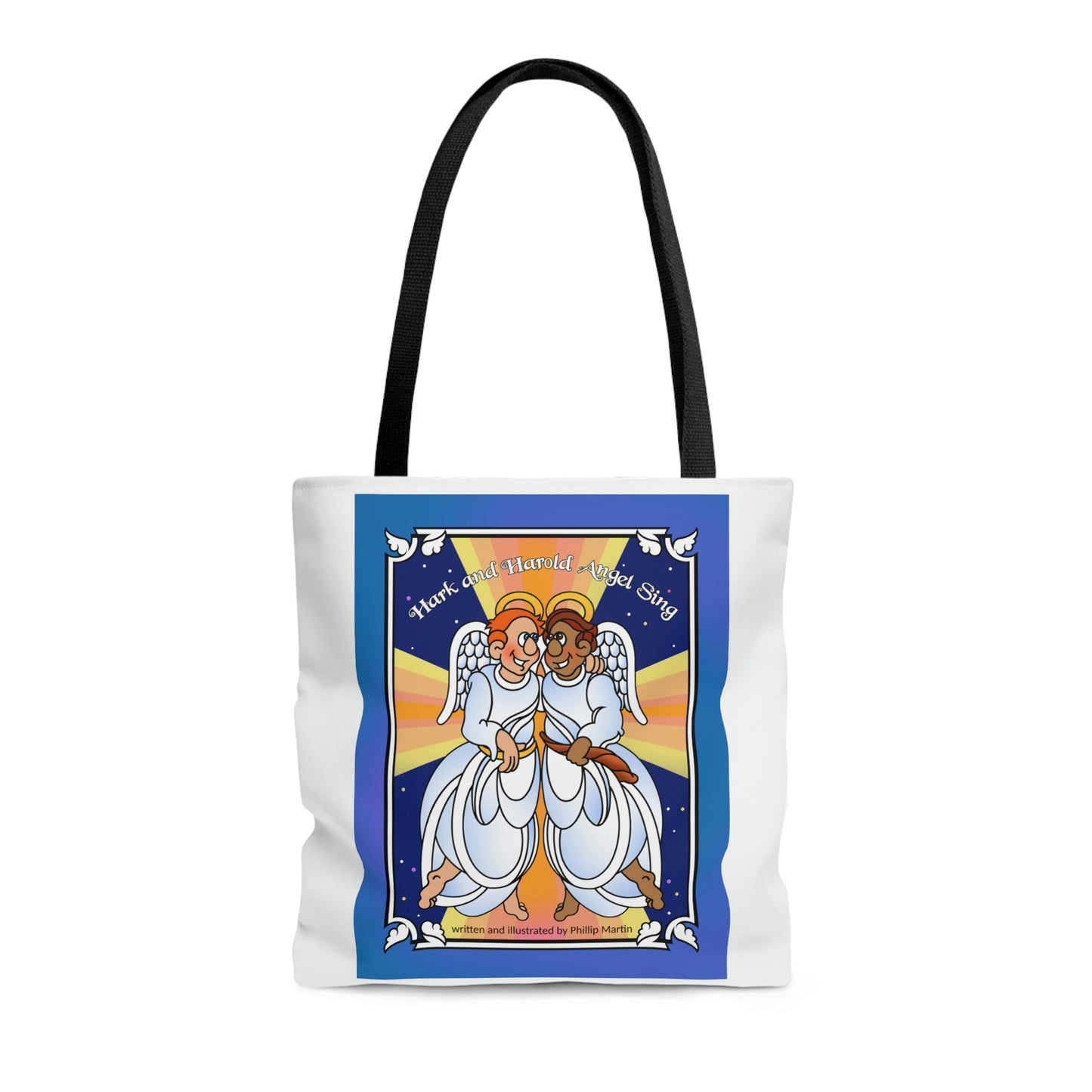 Hark and Harold Angel Sing AOP Tote Bag