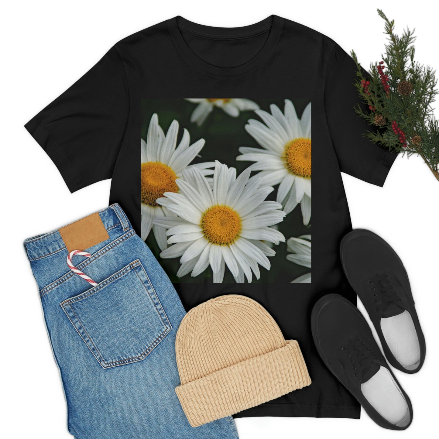Flowers 01 Unisex Jersey Short Sleeve Tee
