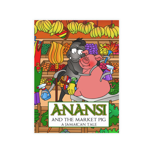 Anansi and the Market Pig Greeting Card Bundles (envelopes not included)