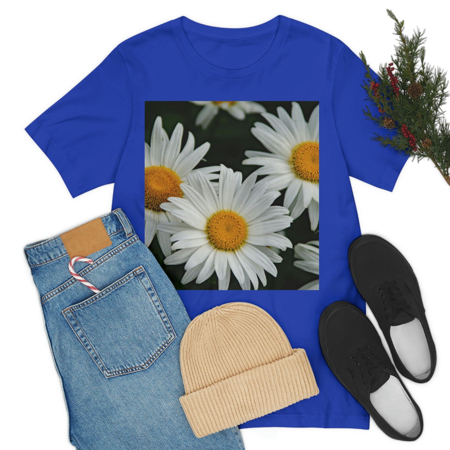 Flowers 01 Unisex Jersey Short Sleeve Tee