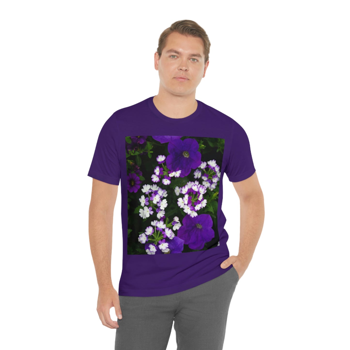 Flowers 04 Unisex Jersey Short Sleeve Tee