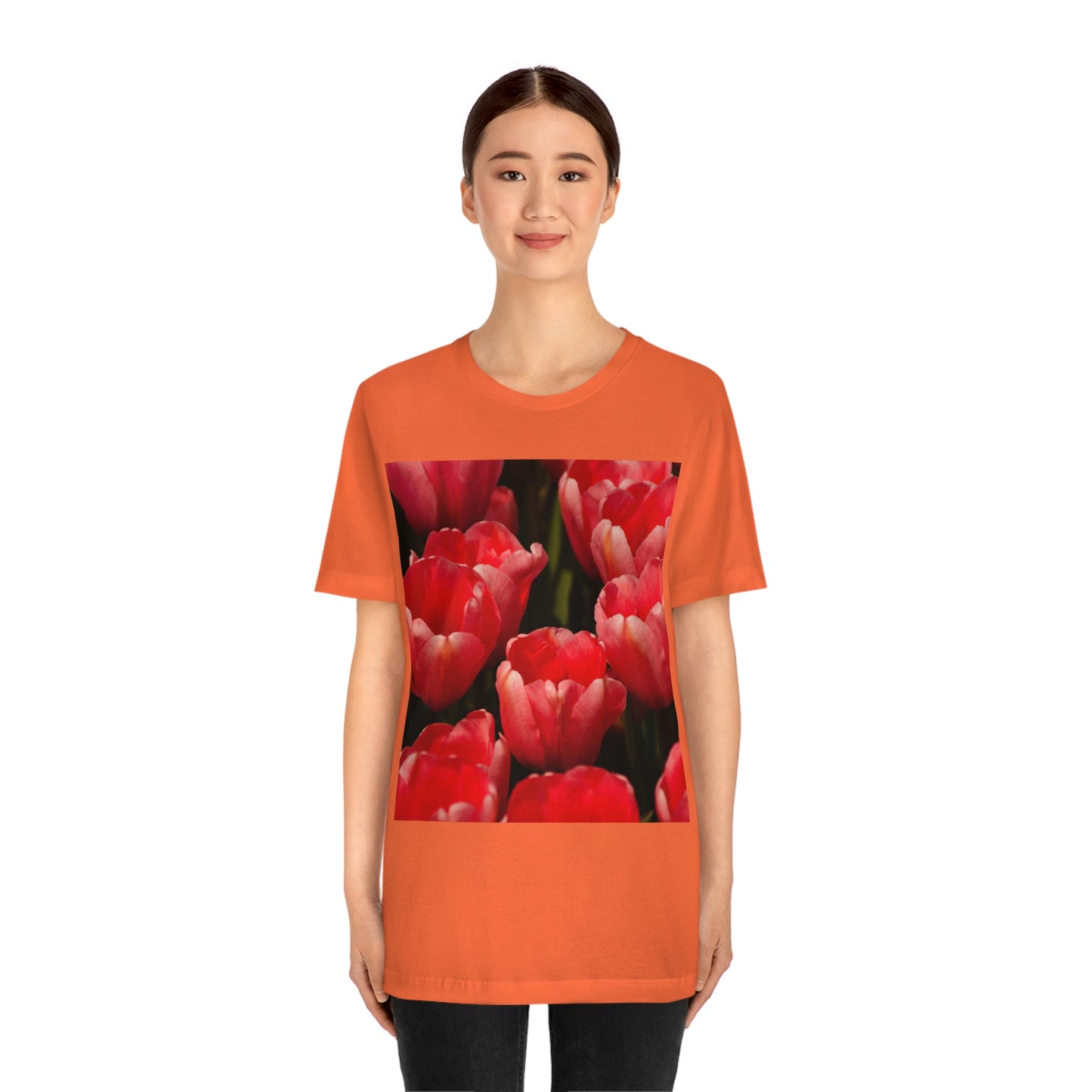Flowers 09 Unisex Jersey Short Sleeve Tee