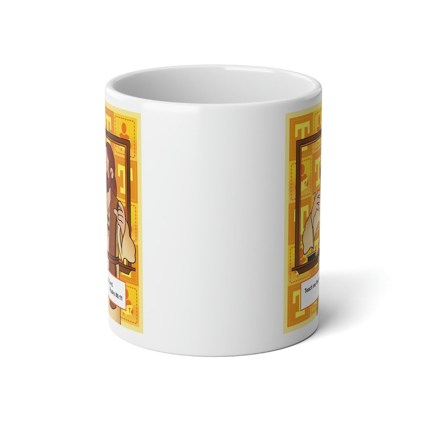 The Bible as Simple as ABC T Jumbo Mug, 20oz