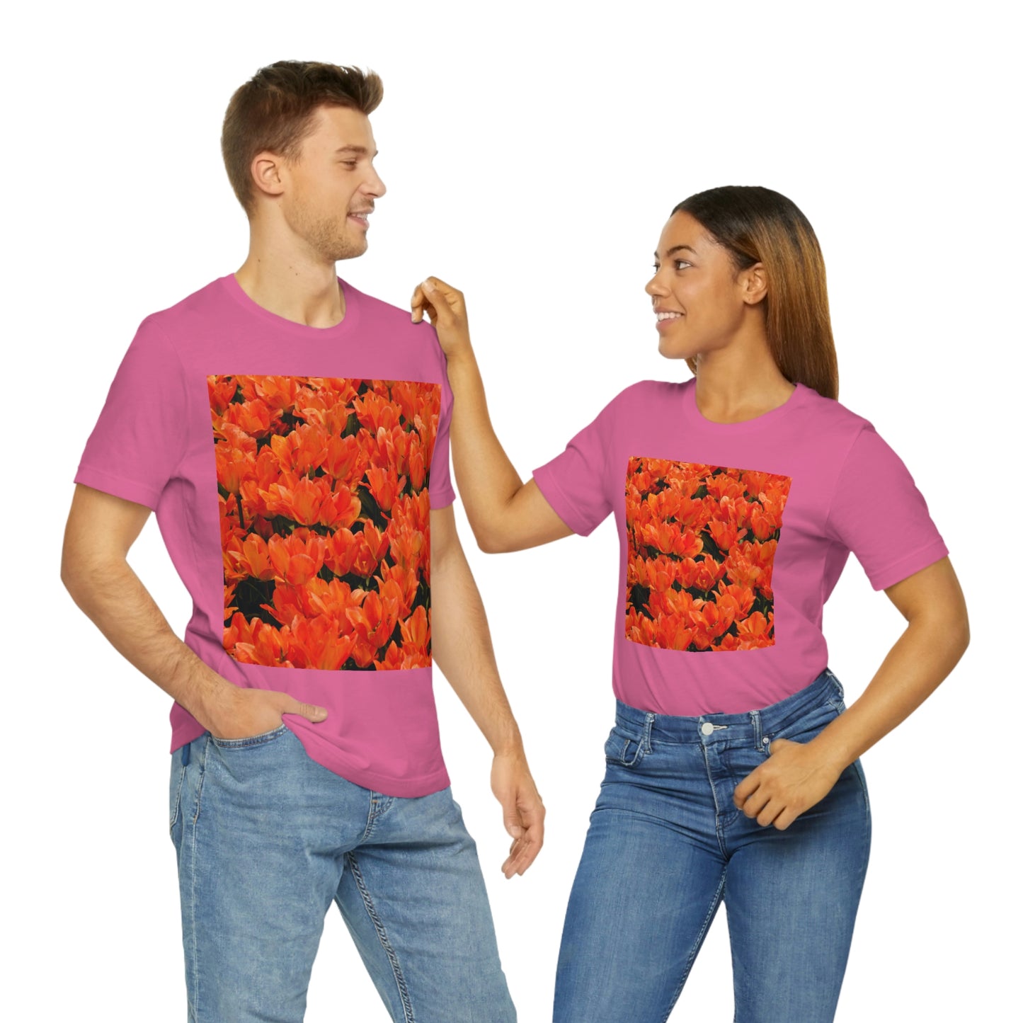Flowers 03 Unisex Jersey Short Sleeve Tee