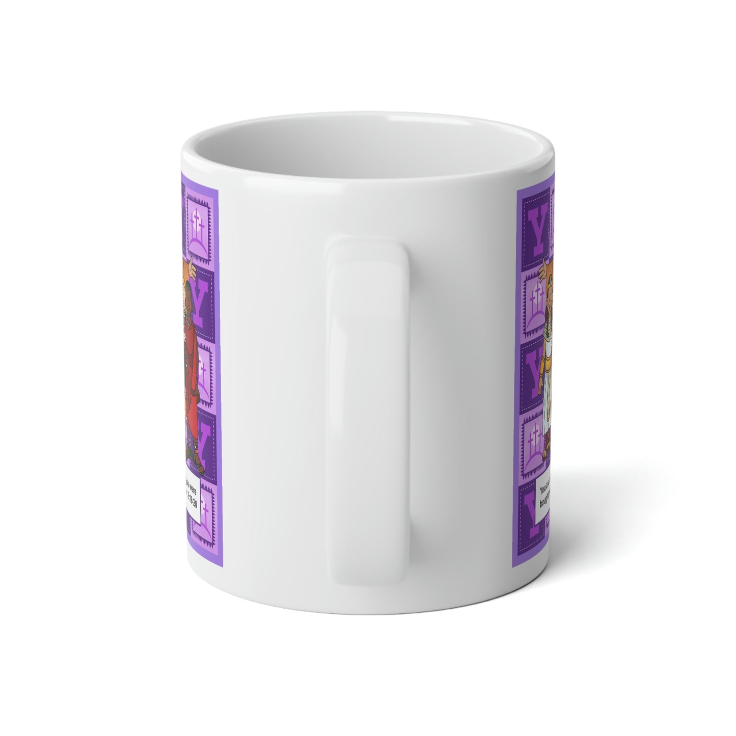 The Bible as Simple as ABC Y Jumbo Mug, 20oz