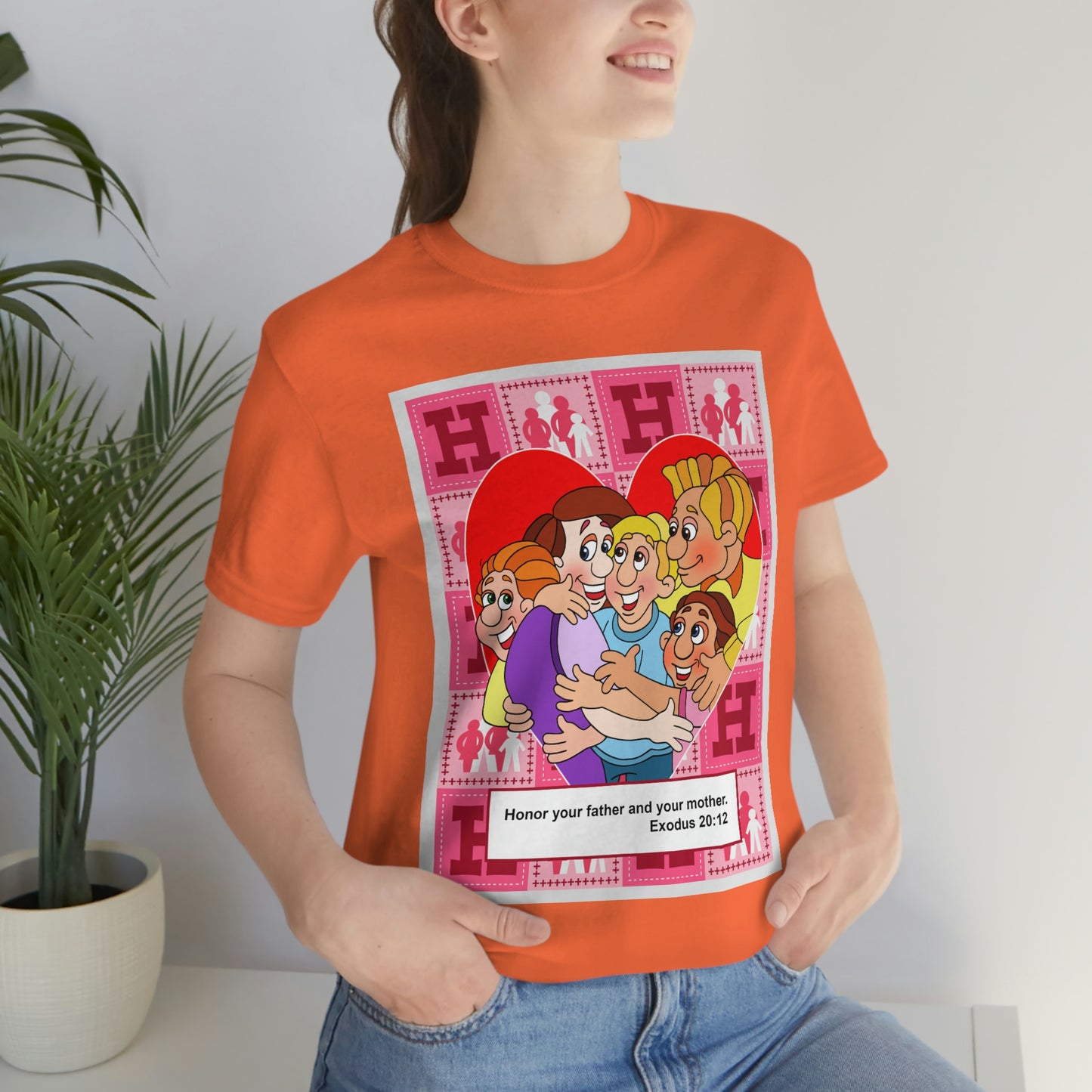 The Bible as Simple as ABC H Unisex Jersey Short Sleeve Tee
