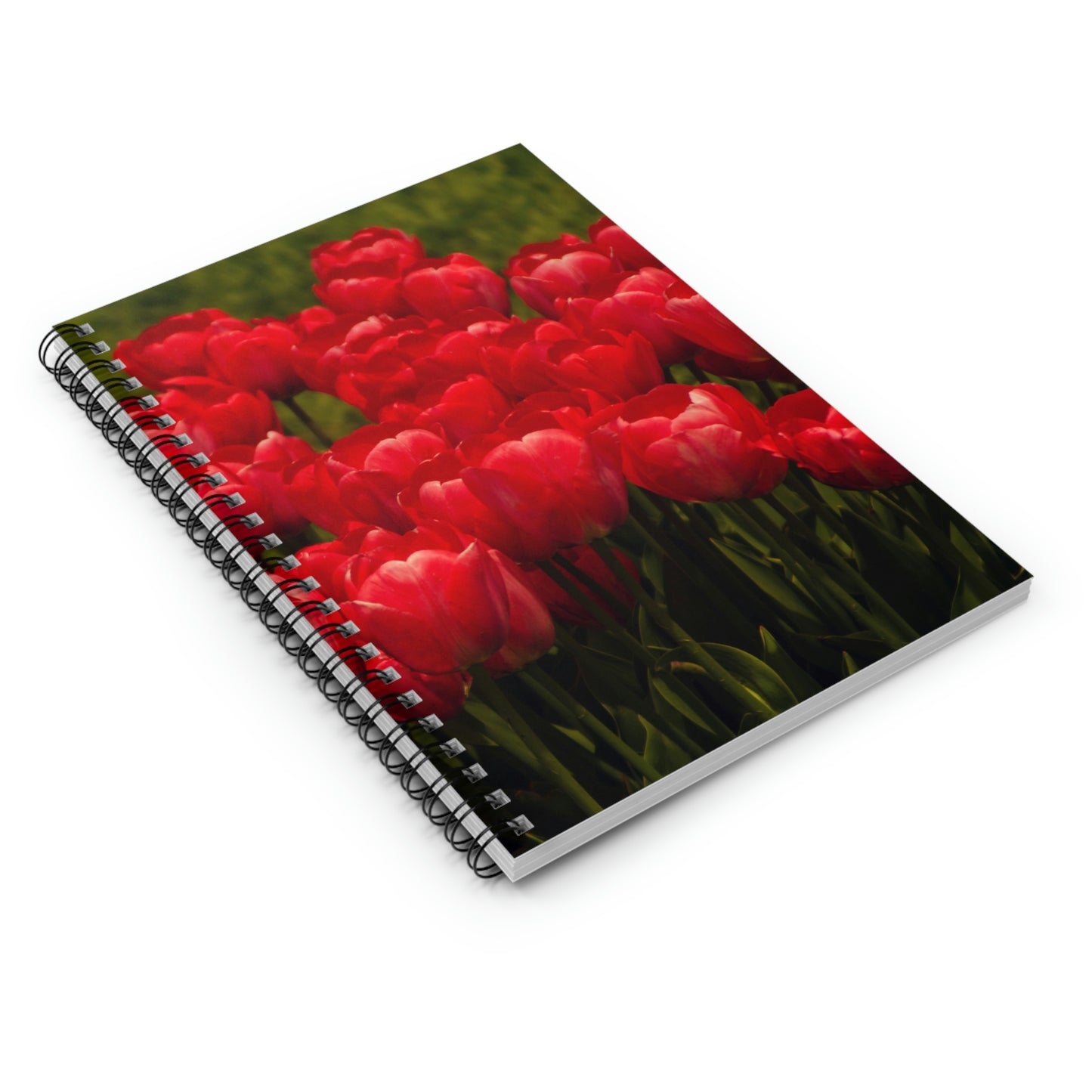 Flowers 22 Spiral Notebook - Ruled Line