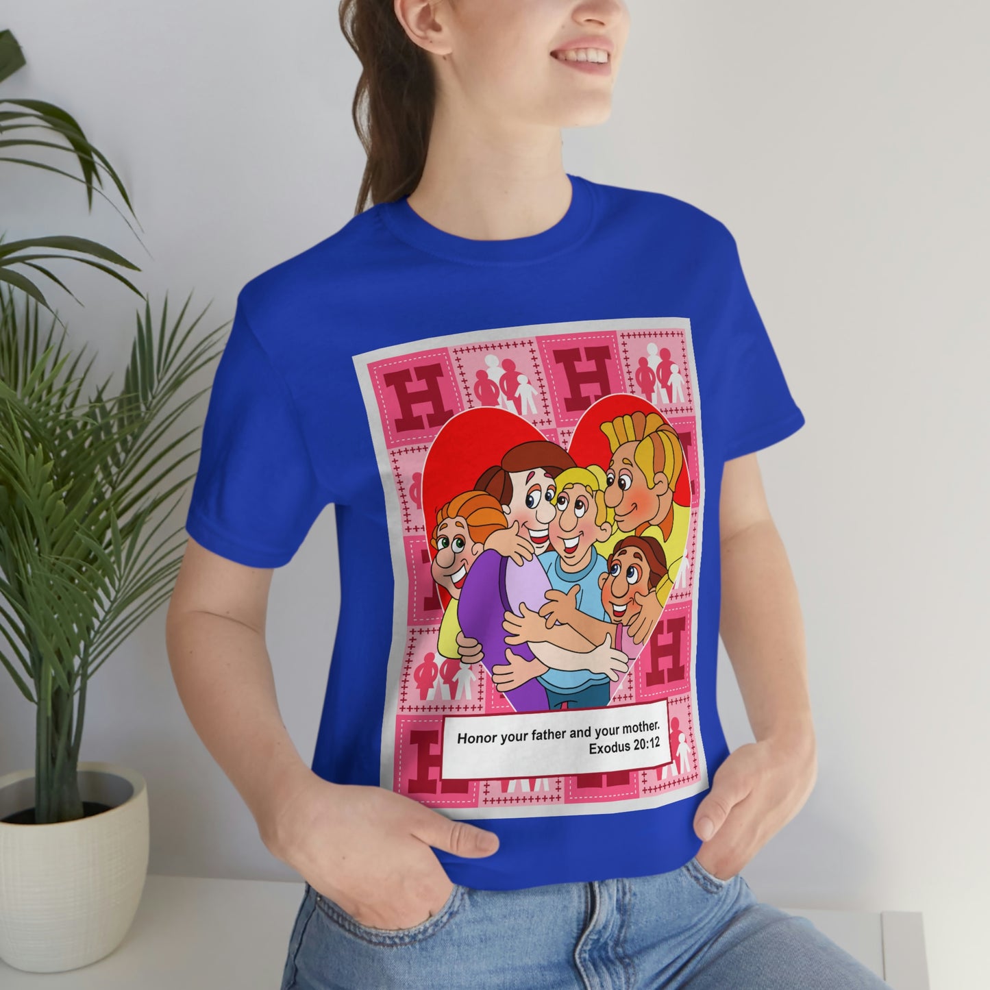The Bible as Simple as ABC H Unisex Jersey Short Sleeve Tee
