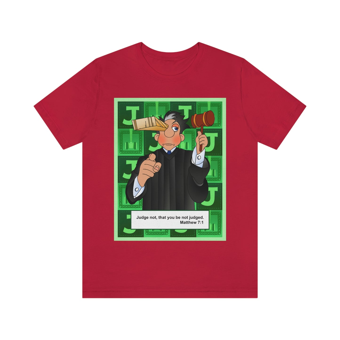The Bible as Simple as ABC J Unisex Jersey Short Sleeve Tee