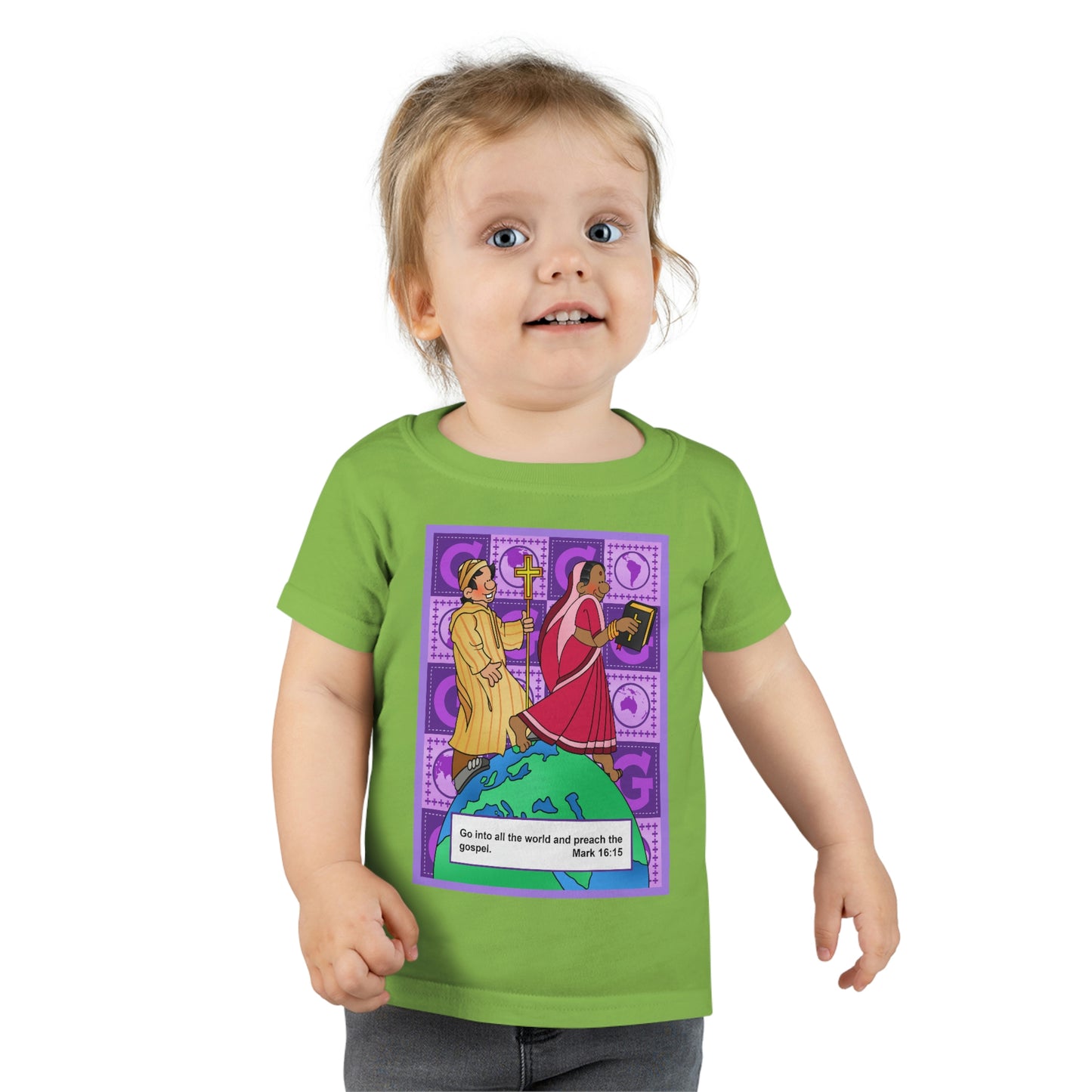 The Bible as Simple as ABC G Toddler T-shirt