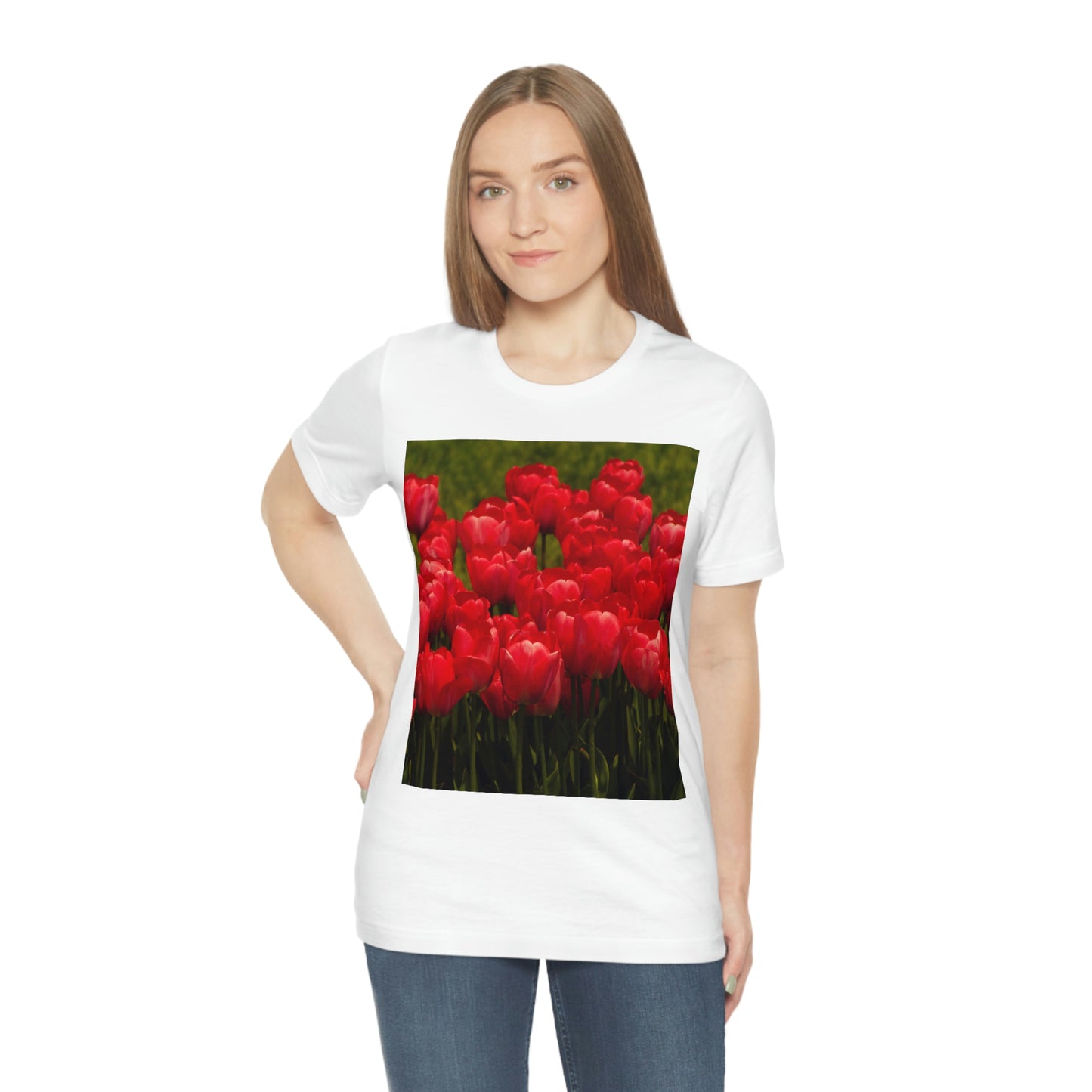 Flowers 22 Unisex Jersey Short Sleeve Tee