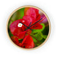 Flowers 28 Wall Clock